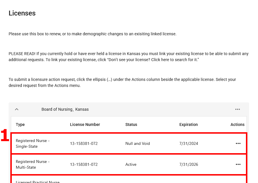 Step 3 when linking a My Portal account