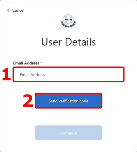 Step 2 when resetting a My Portal account
